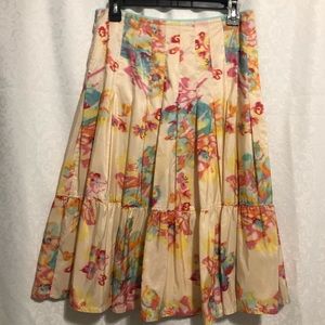 Banana Republic silk skirt